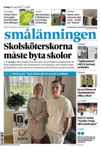 Förstasida Smålänningen