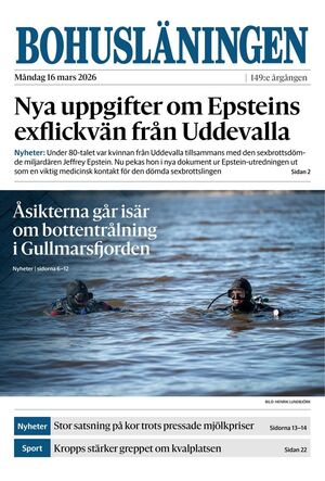 Förstasida Bohusläningen