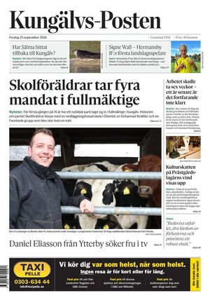 Förstasida Kungälvs-Posten