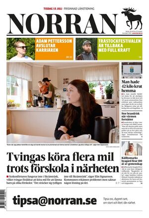 Förstasida Norran