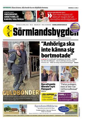 Förstasida Sörmlandsbygden