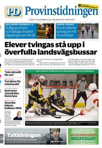 Förstasida Provinstidningen Dalsland