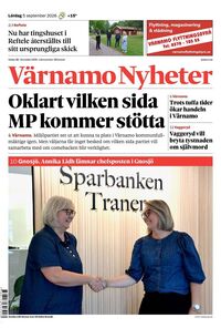 Förstasida Värnamo Nyheter