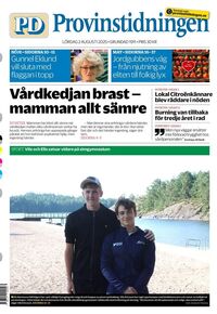 Förstasida Provinstidningen Dalsland
