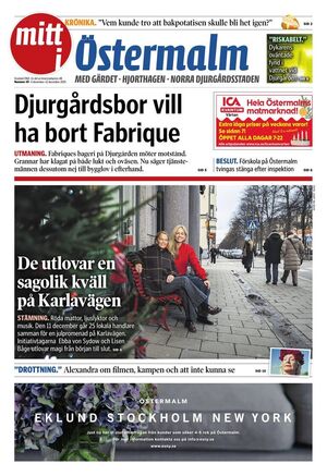 Förstasida Mitt i Östermalm