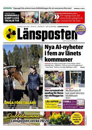Förstasida Länsposten