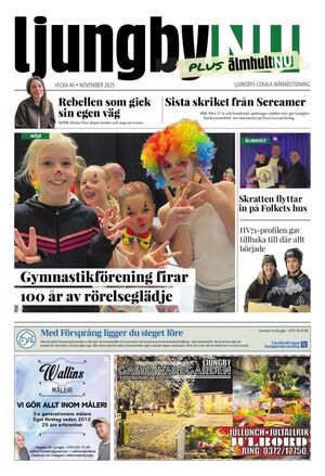 Förstasida Ljungby NU