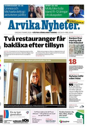 Förstasida Arvika Nyheter