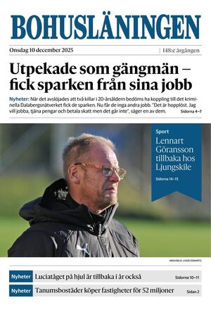 Förstasida Bohusläningen