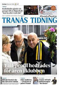 Förstasida Tranås Tidning