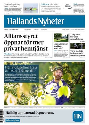 Förstasida Hallands Nyheter