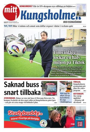 Förstasida Mitt i Kungsholmen