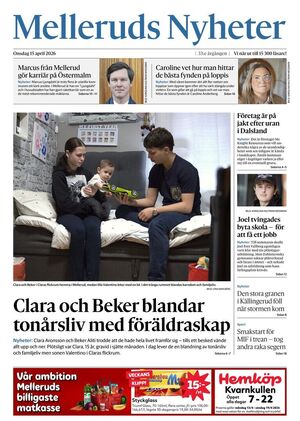 Förstasida Melleruds Nyheter