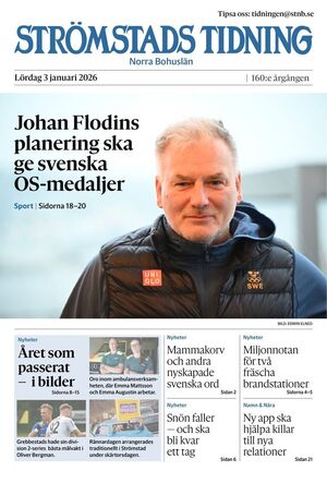 Förstasida Strömstads Tidning