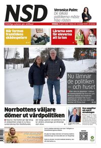Förstasida Norrländska Socialdemokraten