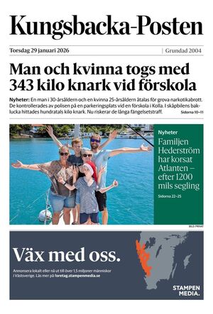 Förstasida Kungsbacka Posten