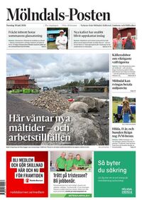 Förstasida Mölndals-Posten