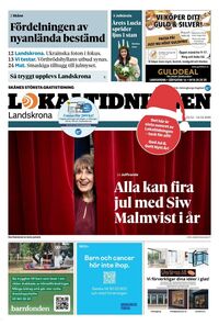 Förstasida Lokaltidningen Landskrona