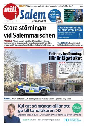 Förstasida Mitt i Salem