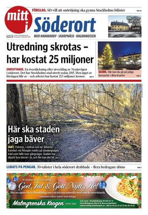 Förstasida Mitt i Söderort Hammarby/Skarpnäck