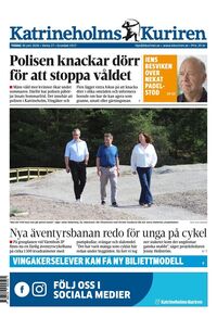 Förstasida Katrineholms-Kuriren