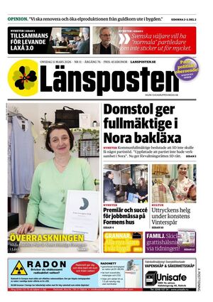 Förstasida Länsposten