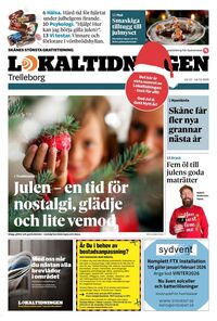 Förstasida Lokaltidningen Trelleborg