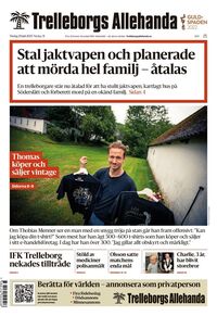 Förstasida Trelleborgs Allehanda