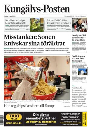 Förstasida Kungälvs-Posten