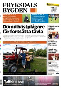 Förstasida Fryksdalsbygden