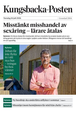 Förstasida Kungsbacka Posten