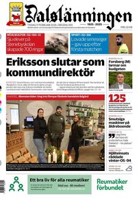 Förstasida Dalslänningen