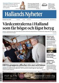Förstasida Hallands Nyheter