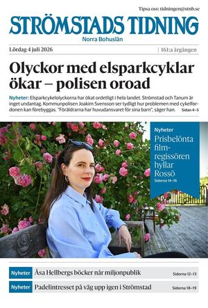 Förstasida Strömstads Tidning