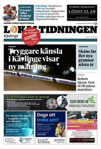 Förstasida Lokaltidningen Kävlinge