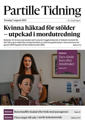 Förstasida Partille Tidning