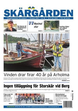 Förstasida Skärgården
