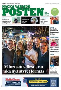 Förstasida Nacka Värmdö Posten Nacka