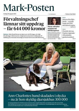 Förstasida Mark-Posten