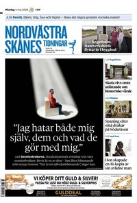 Förstasida Nordvästra Skånes Tidningar