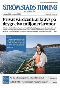 Förstasida Strömstads Tidning