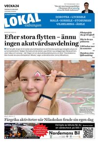 Förstasida Lokaltidningen