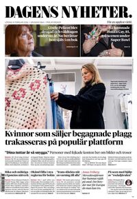 Förstasida Dagens Nyheter