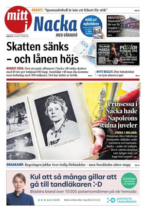 Förstasida Mitt i Nacka