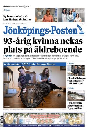 Förstasida Jönköpings-Posten