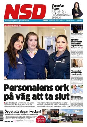 Förstasida Norrländska Socialdemokraten