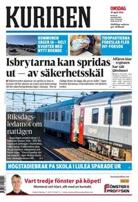 Förstasida Norrbottens-Kuriren