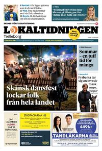 Förstasida Lokaltidningen Trelleborg