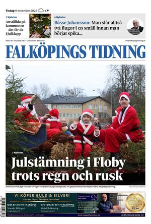 Förstasida Falköpings Tidning