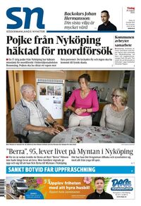 Förstasida Södermanlands Nyheter